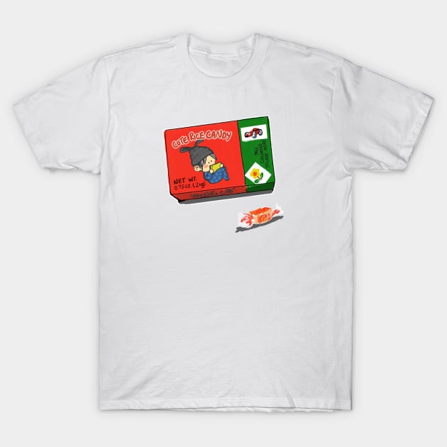 Cute Rice Candy T-Shirt by Snacking Cute